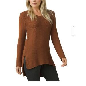 PrAna Deedra Knitted Rustic Granola Girl Indie Lagenlook Outdoorsy Gorpcore Tuni
